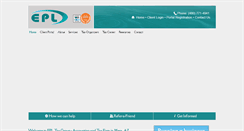 Desktop Screenshot of epltax.com